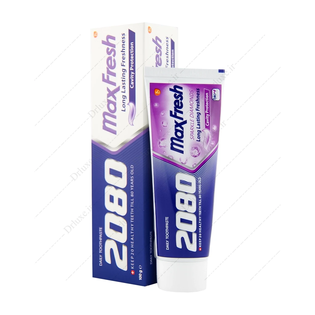 خمیر دندان ضد پوسیدگی 2080 مدل Max Fresh وزن 100 گرم